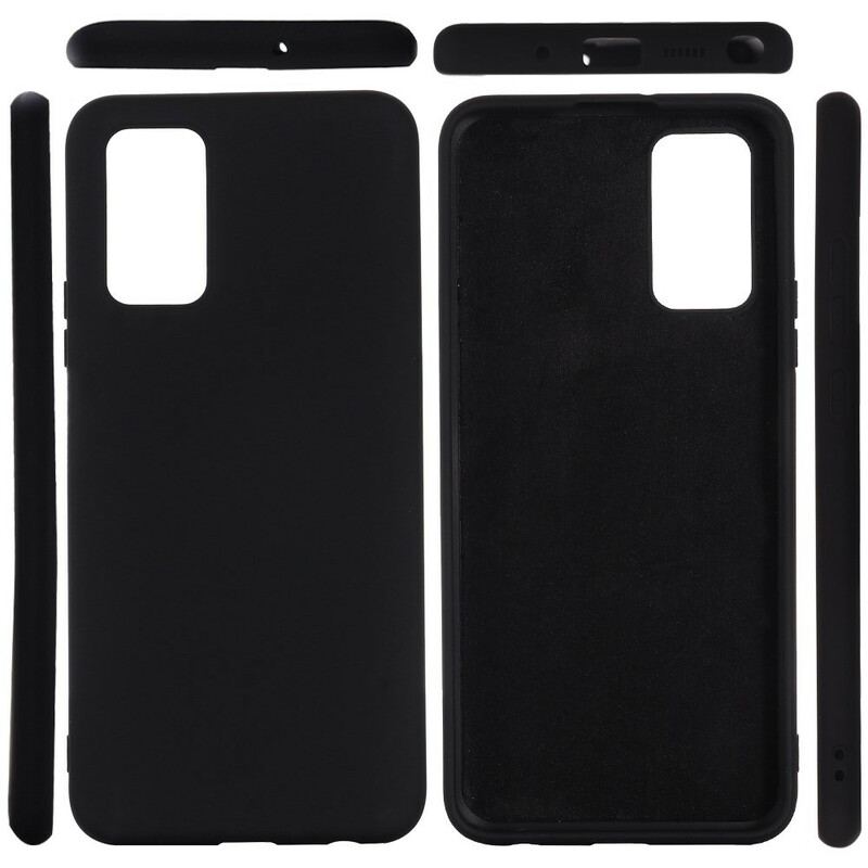 Capa Para Samsung Galaxy Note 20 Design De Silicone Líquido