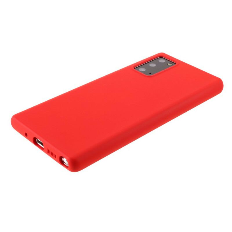 Capa Para Samsung Galaxy Note 20 Silicone Líquido X-level