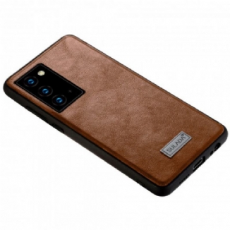 Capa Para Samsung Galaxy Note 20 Sulada Efeito Couro