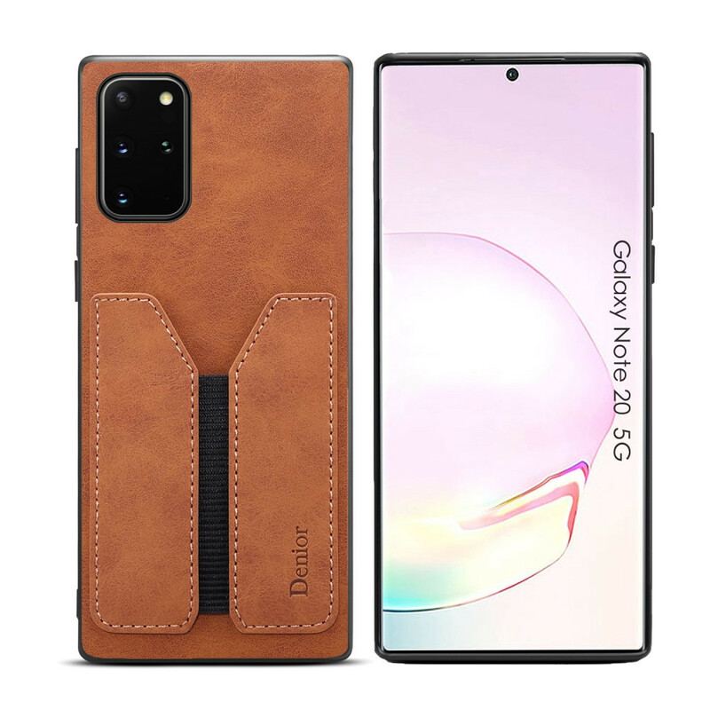 Capa Para Samsung Galaxy Note 20 Titular De Cartão Elástico Denior