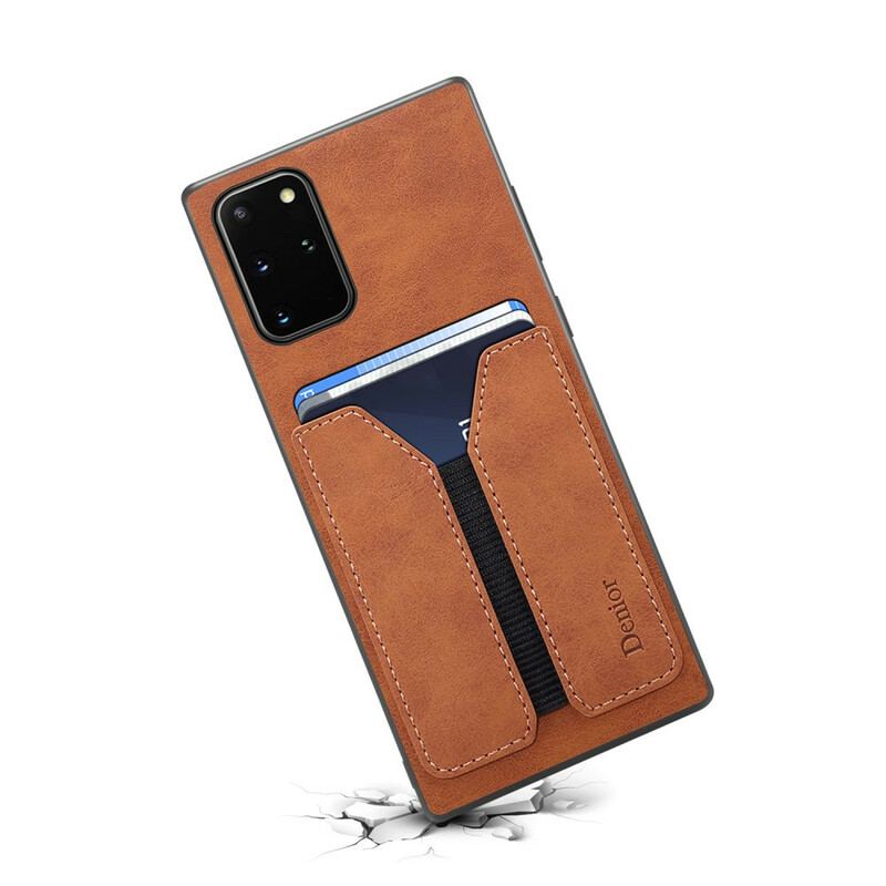 Capa Para Samsung Galaxy Note 20 Titular De Cartão Elástico Denior