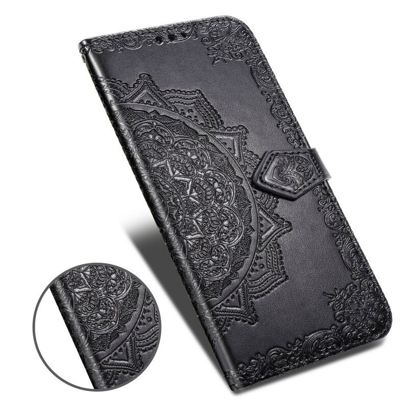 Capa Folio Para Huawei P Smart Z Mandala Idade Média