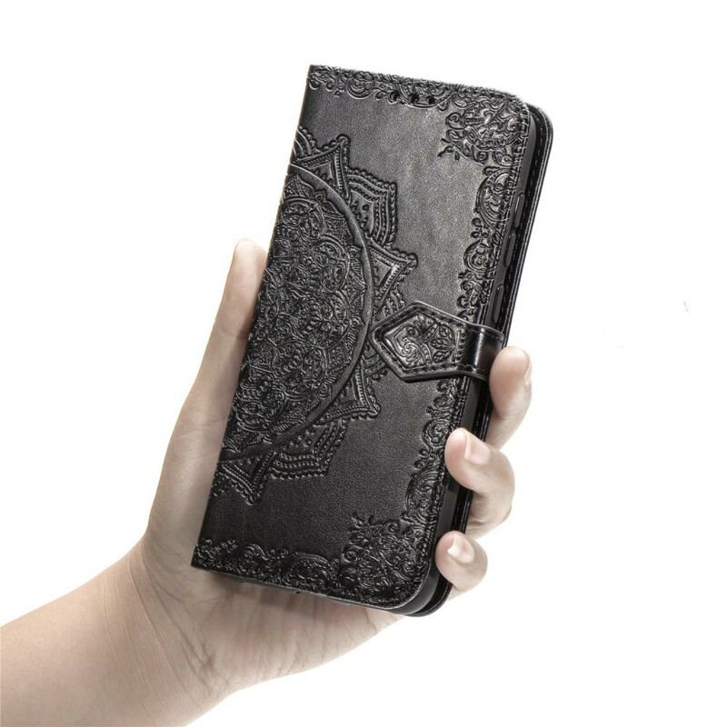 Capa Folio Para Huawei P Smart Z Mandala Idade Média