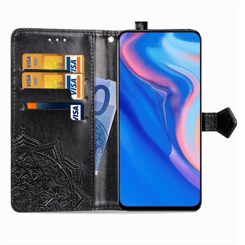 Capa Folio Para Huawei P Smart Z Mandala Idade Média