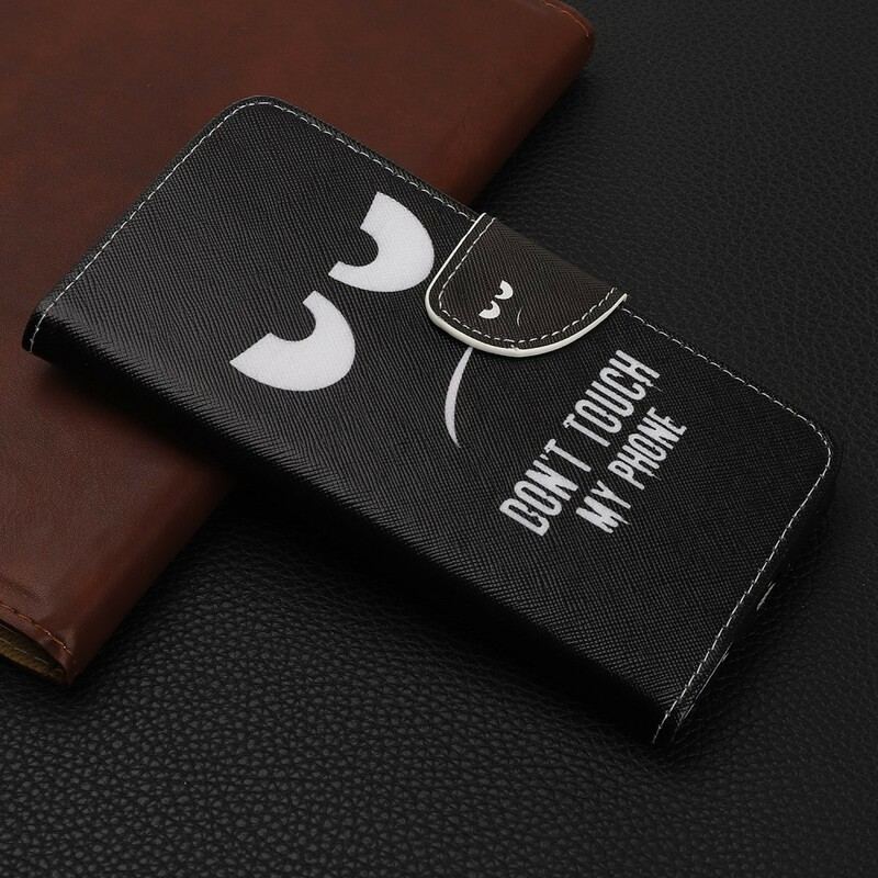 Capa Folio Para Huawei P Smart Z Não Toque No Meu Telefone