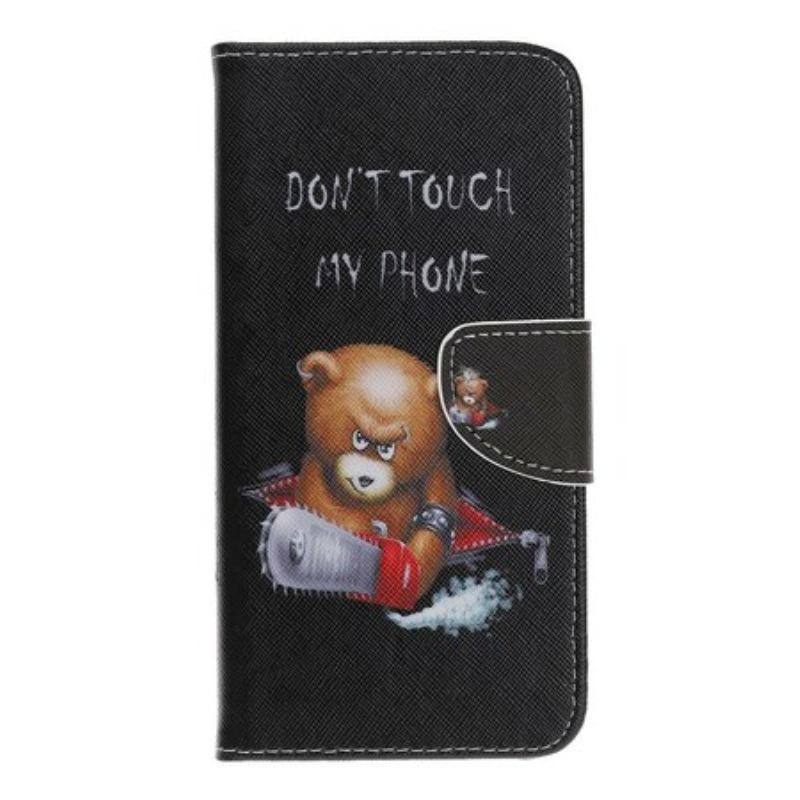 Capa Folio Para Huawei P Smart Z Urso Perigoso