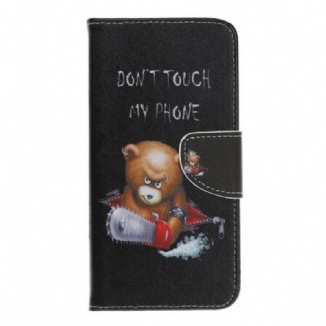 Capa Folio Para Huawei P Smart Z Urso Perigoso