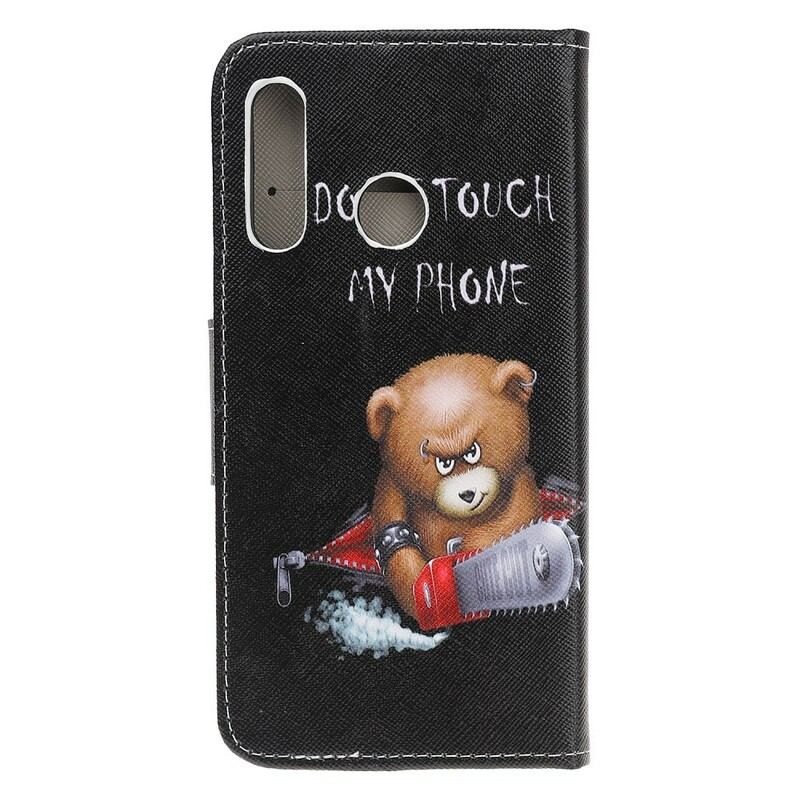 Capa Folio Para Huawei P Smart Z Urso Perigoso