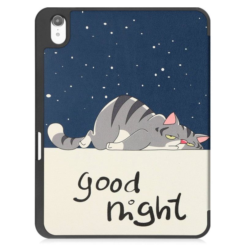 Capa De Celular Para iPad 10.9" (2022) Good Night Porta Caneta