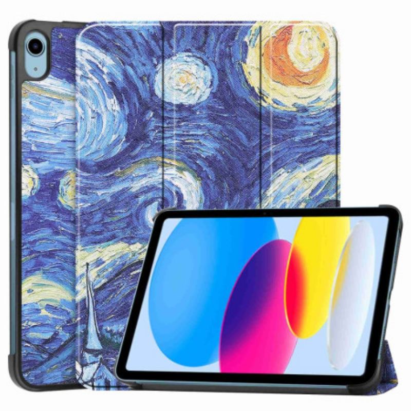 Capa De Celular Para iPad 10.9" (2022) Van Gogh Aprimorado