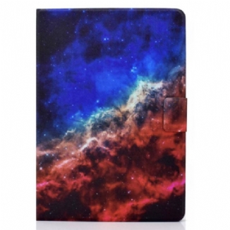 Capa De Couro Para iPad 10.9" (2022) Céu Celestial