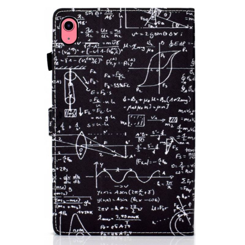 Capa Flip Para iPad 10.9" (2022) Cálculos Matemáticos