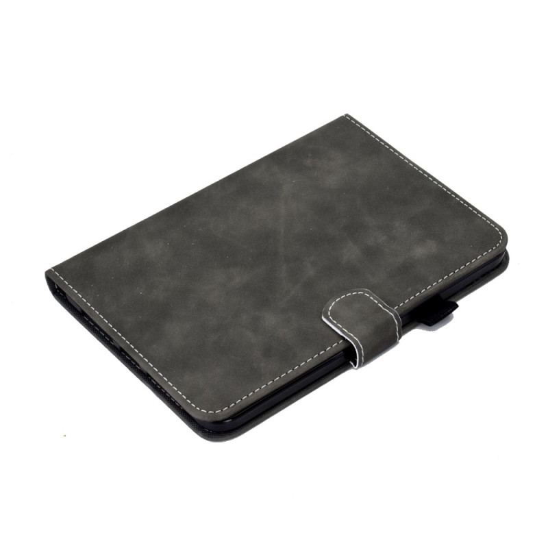 Capa Flip Para iPad 10.9" (2022) Couro Falso Vintage