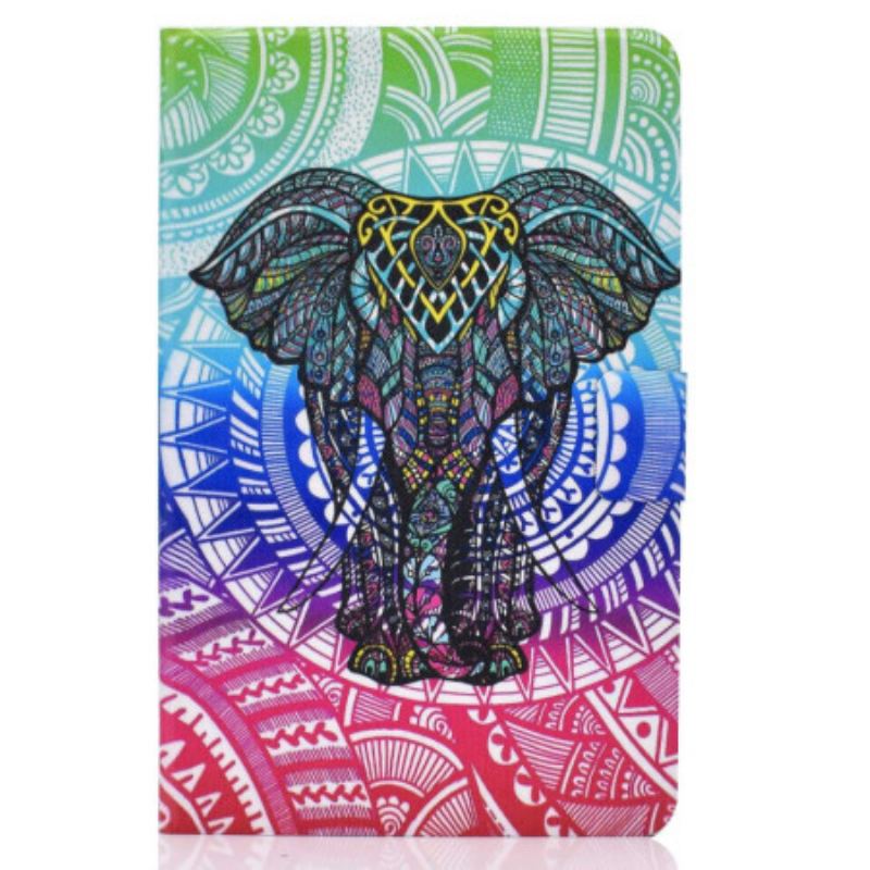 Capa Flip Para iPad 10.9" (2022) Elefante Indiano