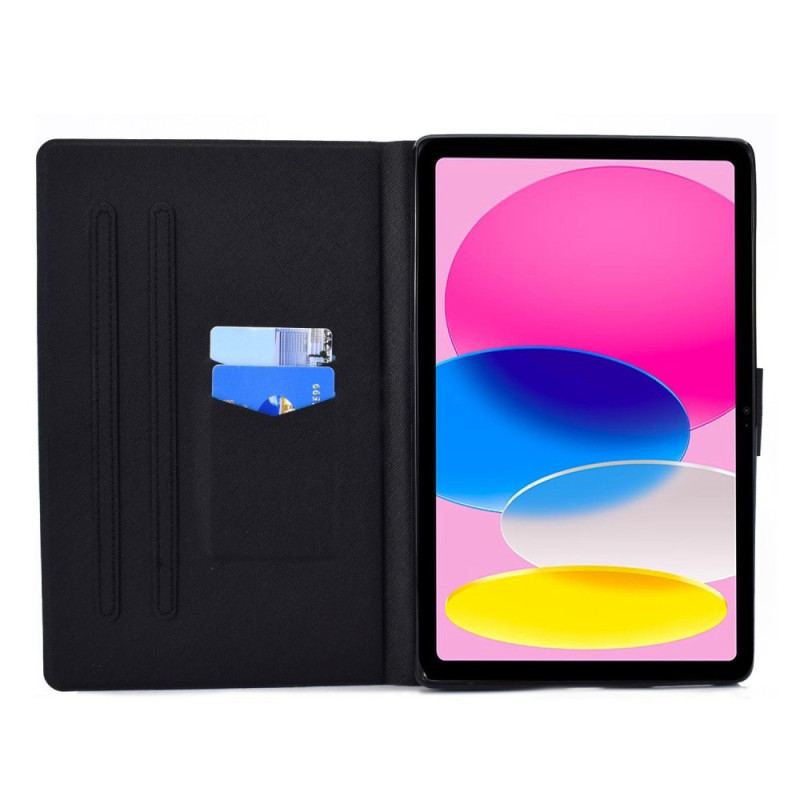 Capa Flip Para iPad 10.9" (2022) Elefante Indiano