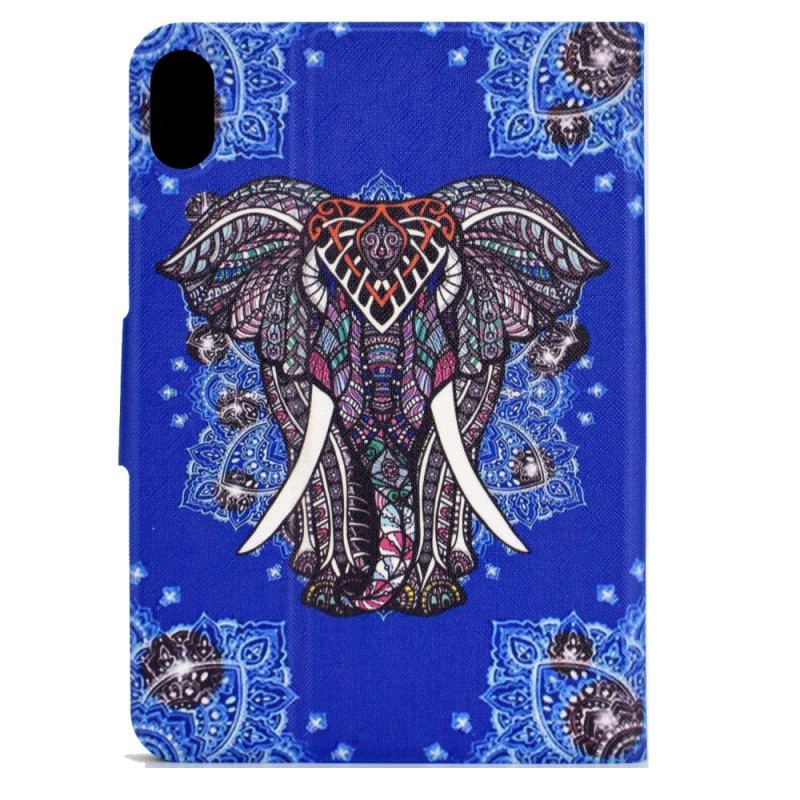 Capa Flip Para iPad 10.9" (2022) Elefante Tribal