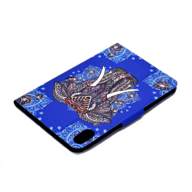 Capa Flip Para iPad 10.9" (2022) Elefante Tribal