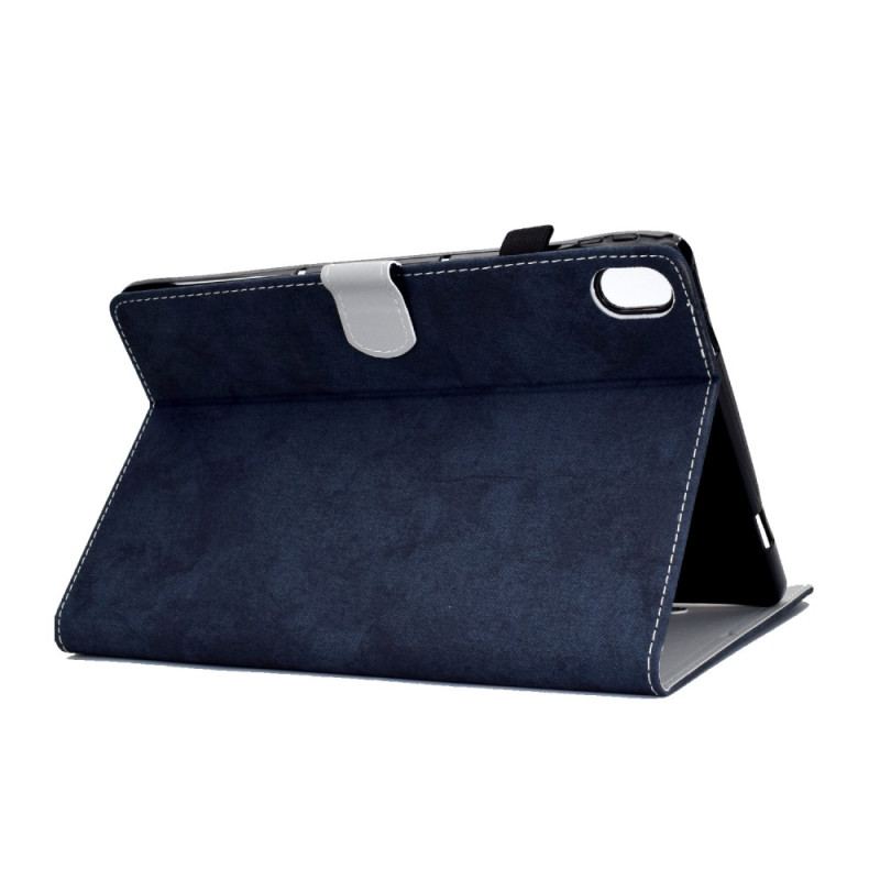 Capa Flip Para iPad 10.9" (2022) Estilo De Couro