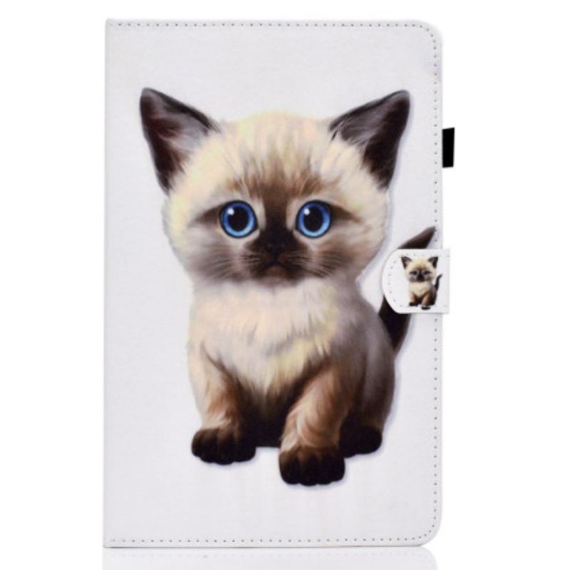 Capa Flip Para iPad 10.9" (2022) Gatinho Pequeno