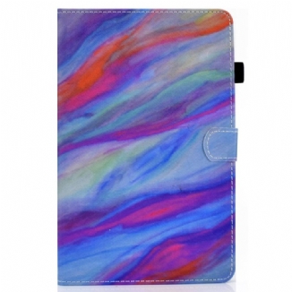 Capa Flip Para iPad 10.9" (2022) Padrão Abstrato