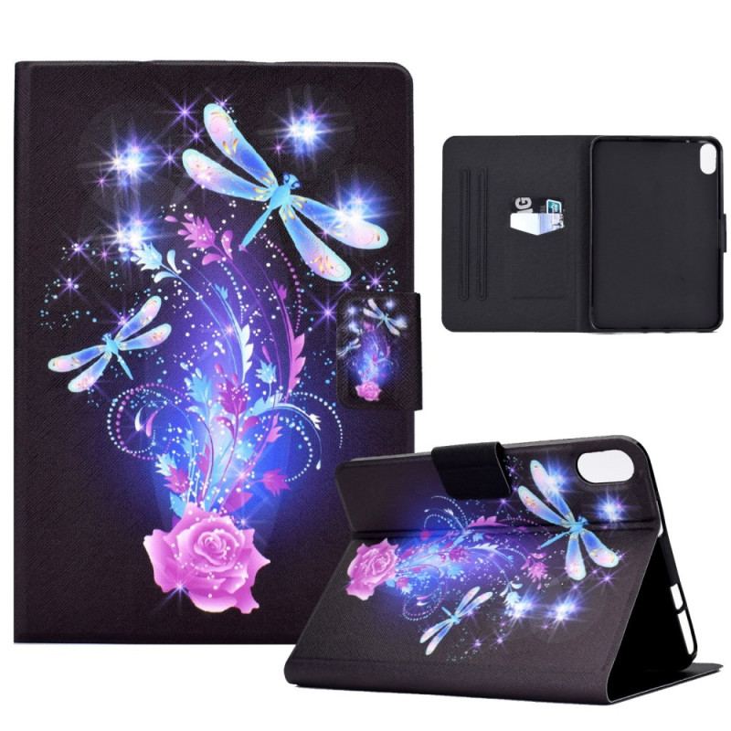 Capa Folio Para iPad 10.9" (2022) Fada Borboleta