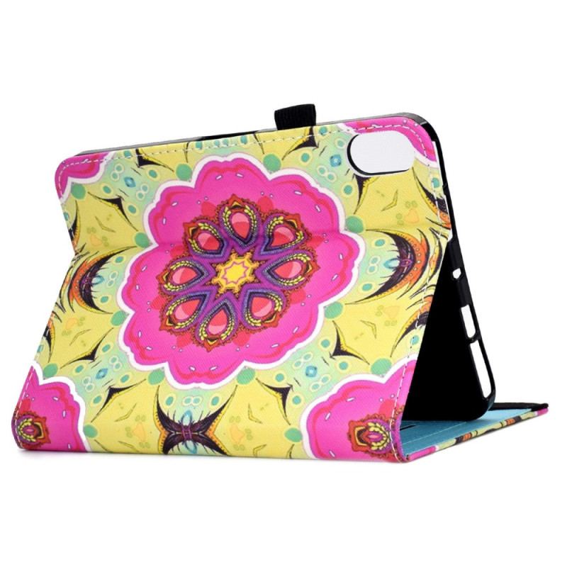 Capa Folio Para iPad 10.9" (2022) Flores Flores Flores