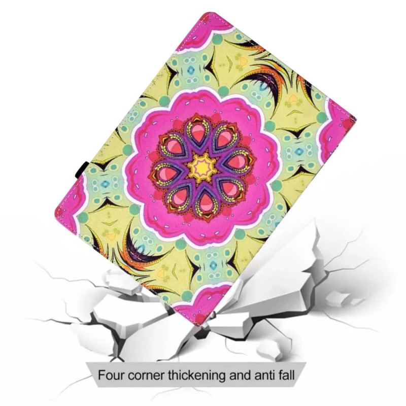 Capa Folio Para iPad 10.9" (2022) Flores Flores Flores