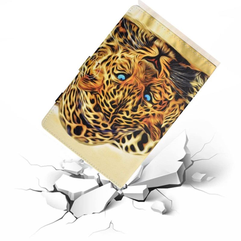 Capa Folio Para iPad 10.9" (2022) Gráfico De Leopardo