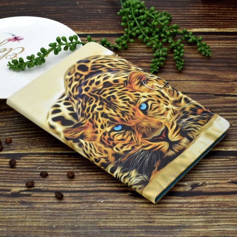 Capa Folio Para iPad 10.9" (2022) Gráfico De Leopardo