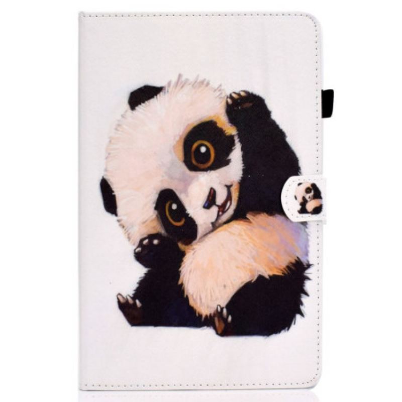 Capa Folio Para iPad 10.9" (2022) Panda Fofo