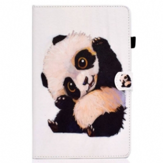 Capa Folio Para iPad 10.9" (2022) Panda Fofo