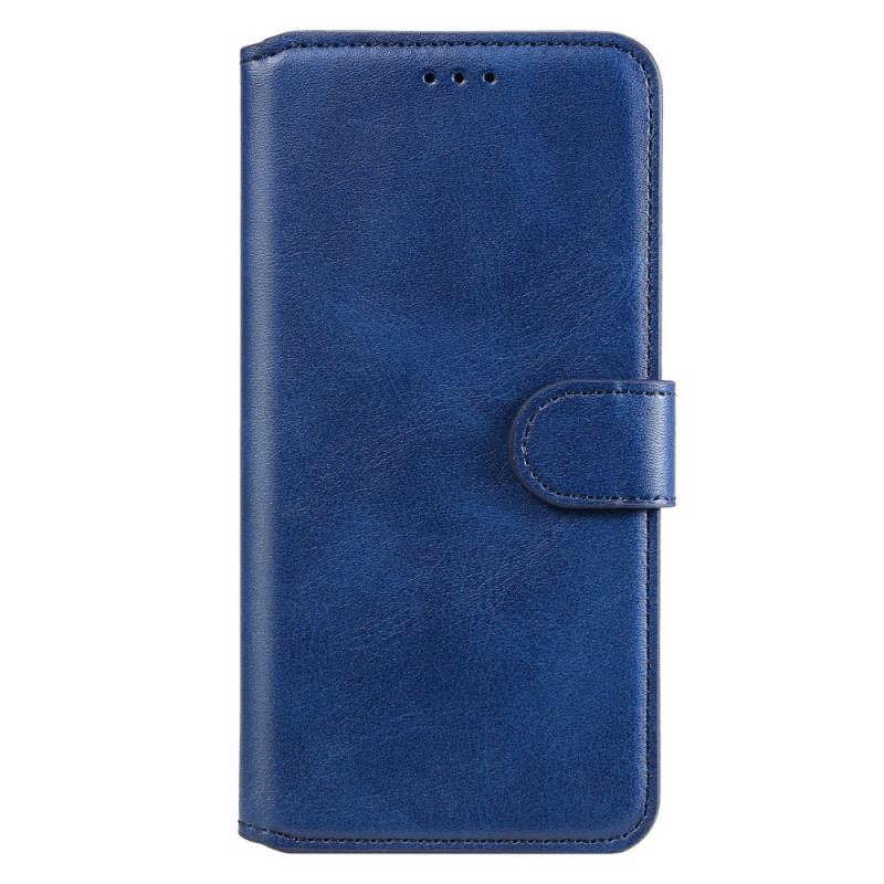 Capa Flip Para Realme GT 5G Efeito Couro