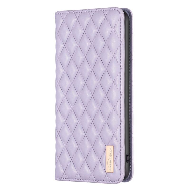 Capa De Celular Para Vivo Y22s Flip Acolchoado Binfen Color