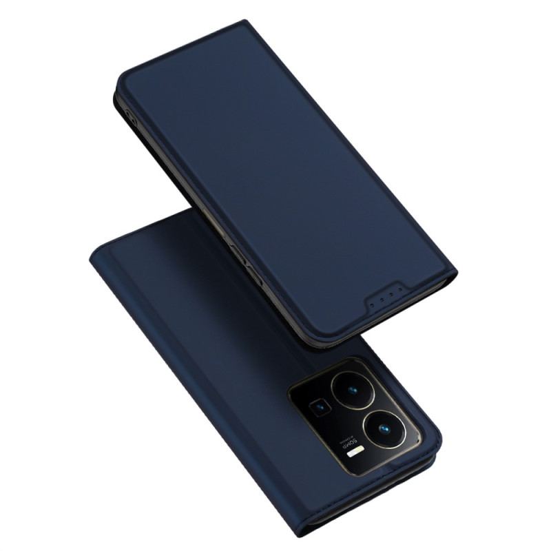 Capa De Celular Para Vivo Y22s Flip Skin Pro Dux Ducis