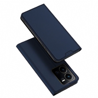 Capa De Celular Para Vivo Y22s Flip Skin Pro Dux Ducis