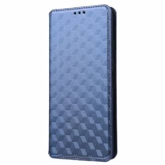 Capa De Celular Para Vivo Y22s Flip Textura 3d