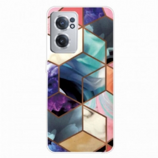 Capa De Celular Para OnePlus Nord CE 2 5G Azulejos E Texturas