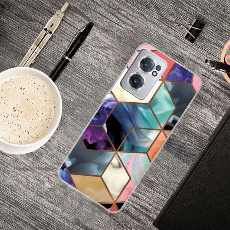 Capa De Celular Para OnePlus Nord CE 2 5G Azulejos E Texturas