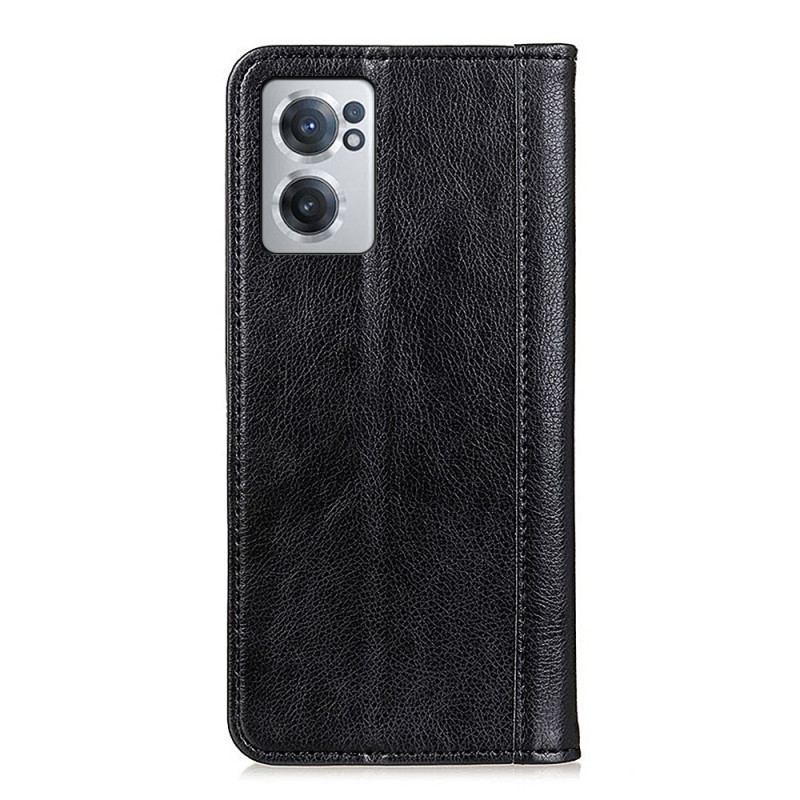 Capa De Celular Para OnePlus Nord CE 2 5G Flip Couro Sintético