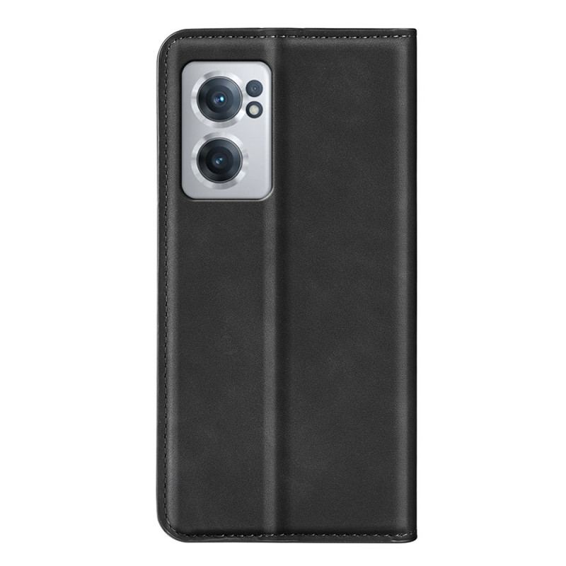 Capa De Celular Para OnePlus Nord CE 2 5G Flip Toque De Seda