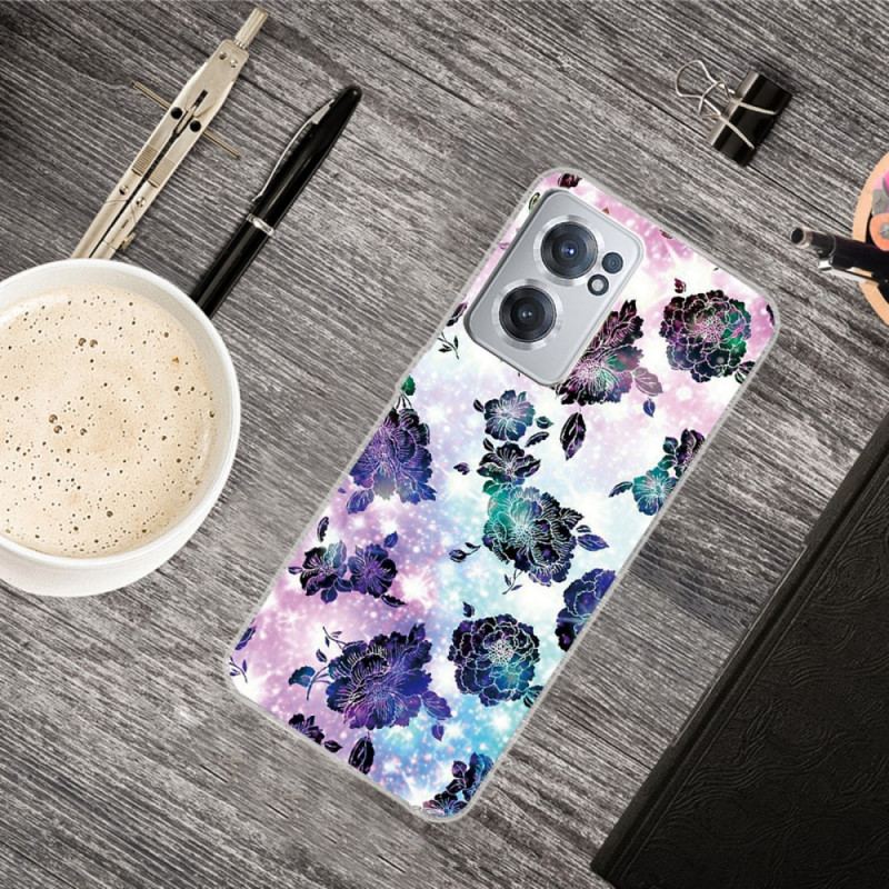 Capa De Celular Para OnePlus Nord CE 2 5G Flores Voadoras