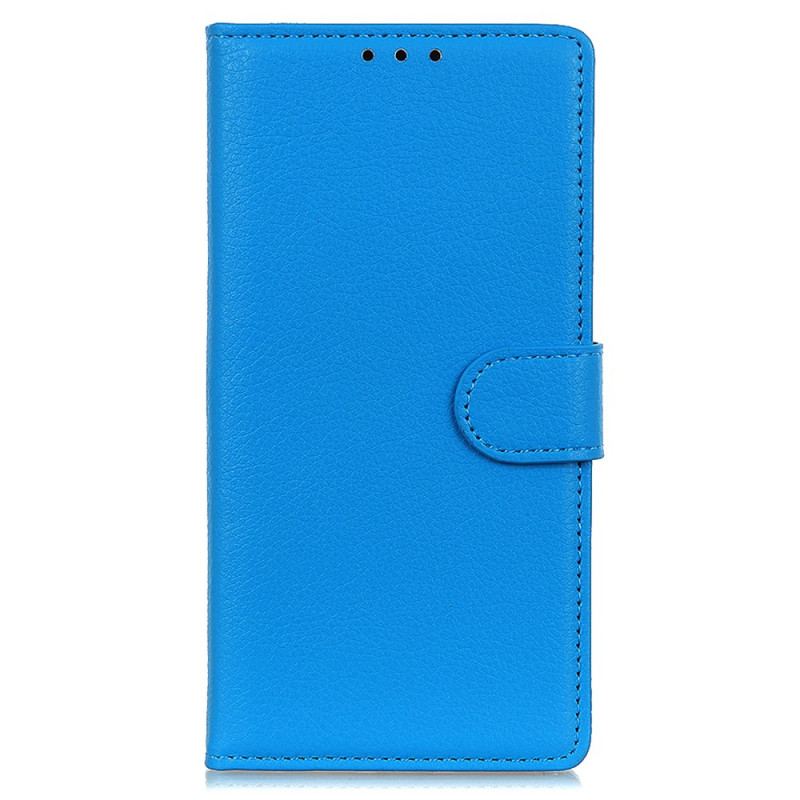 Capa De Couro Para OnePlus Nord CE 2 5G Textura Lichia