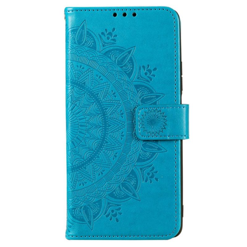 Capa Em Pele Para OnePlus Nord CE 2 5G Mandala Floral