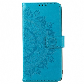 Capa Em Pele Para OnePlus Nord CE 2 5G Mandala Floral