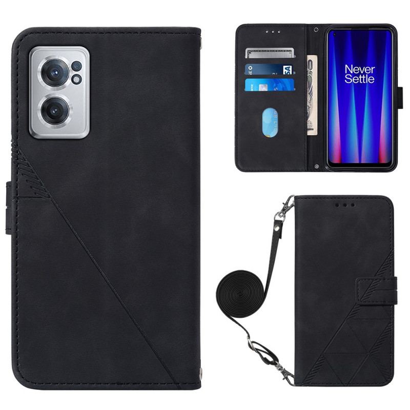 Capa Flip Para OnePlus Nord CE 2 5G Bolsa Yb Imecrinting