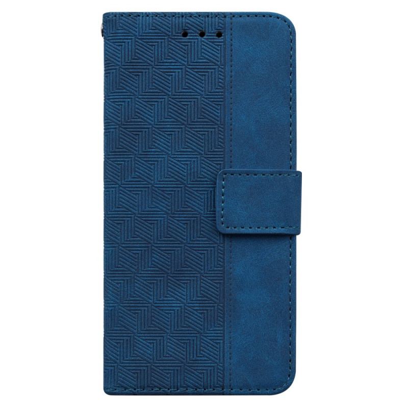 Capa Flip Para OnePlus Nord CE 2 5G Costura De Couro Falso