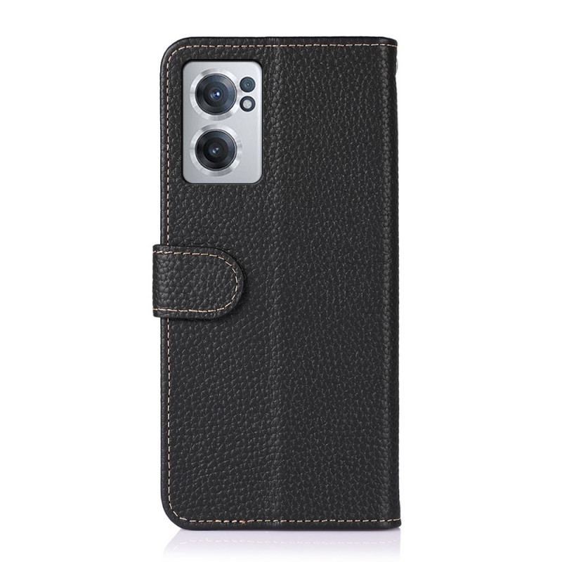 Capa Flip Para OnePlus Nord CE 2 5G Couro Khazneh