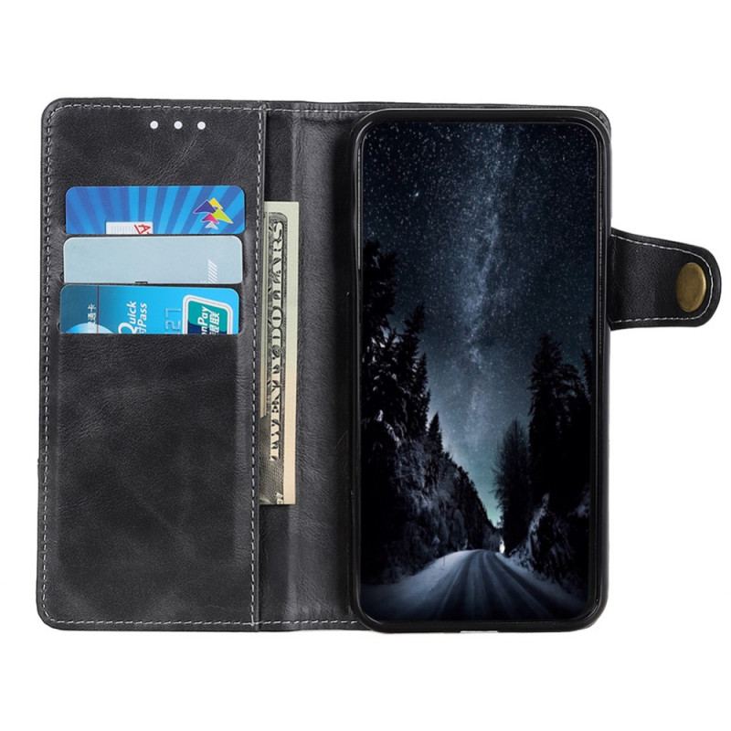 Capa Flip Para OnePlus Nord CE 2 5G Couro Sintético Em S