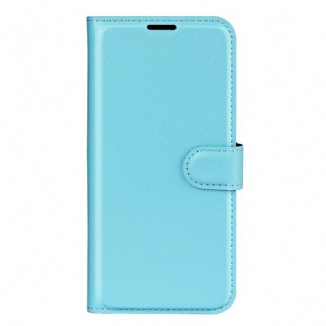 Capa Flip Para OnePlus Nord CE 2 5G Couro Sintético De Lichia