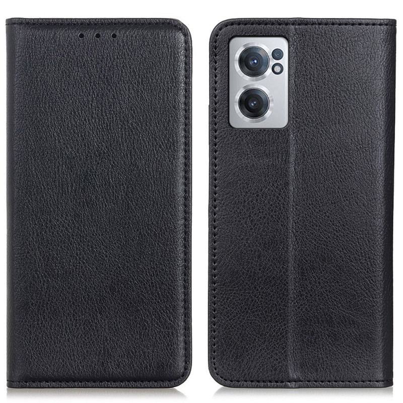 Capa Flip Para OnePlus Nord CE 2 5G Couro Tradicional